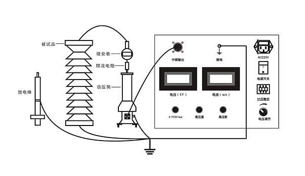 直流高壓發生器接線圖 直流高壓發生器接線圖